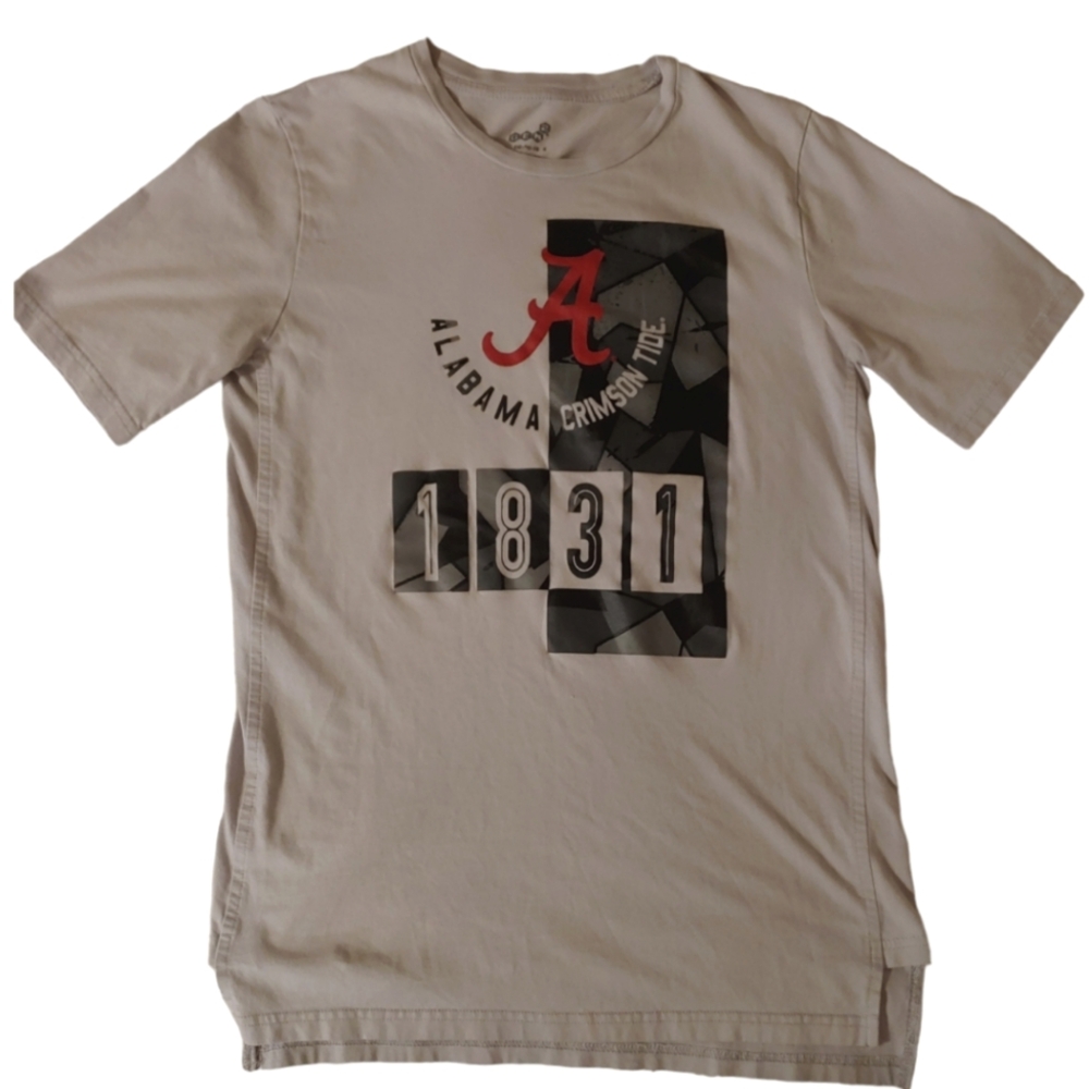 University of Alabama 1831 Tee Shirt Crimson Tide X Large 18/20